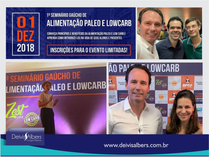 1º Seminário Gaúcho de ALIMENTAÇÃO PALEO E LOW CARB.