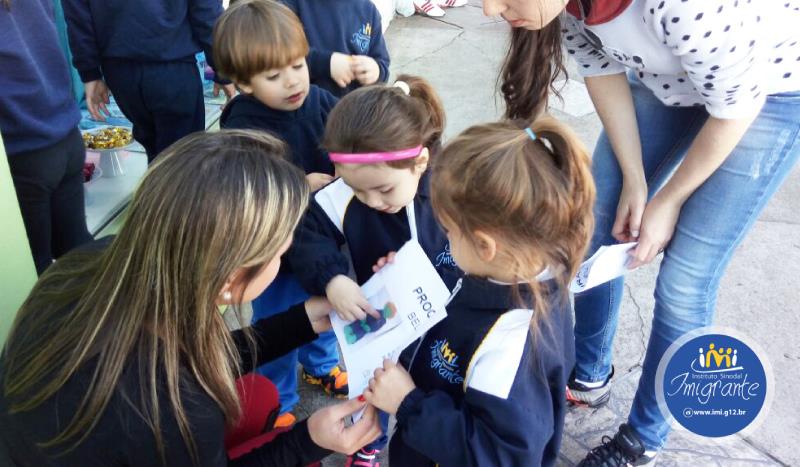 História do Beleleu empolgou o Nível B da Educação Infantil